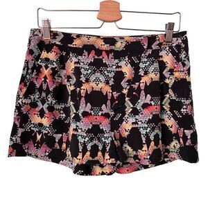 Tibi Kaleidoscope Print Mini Shorts in Size 2